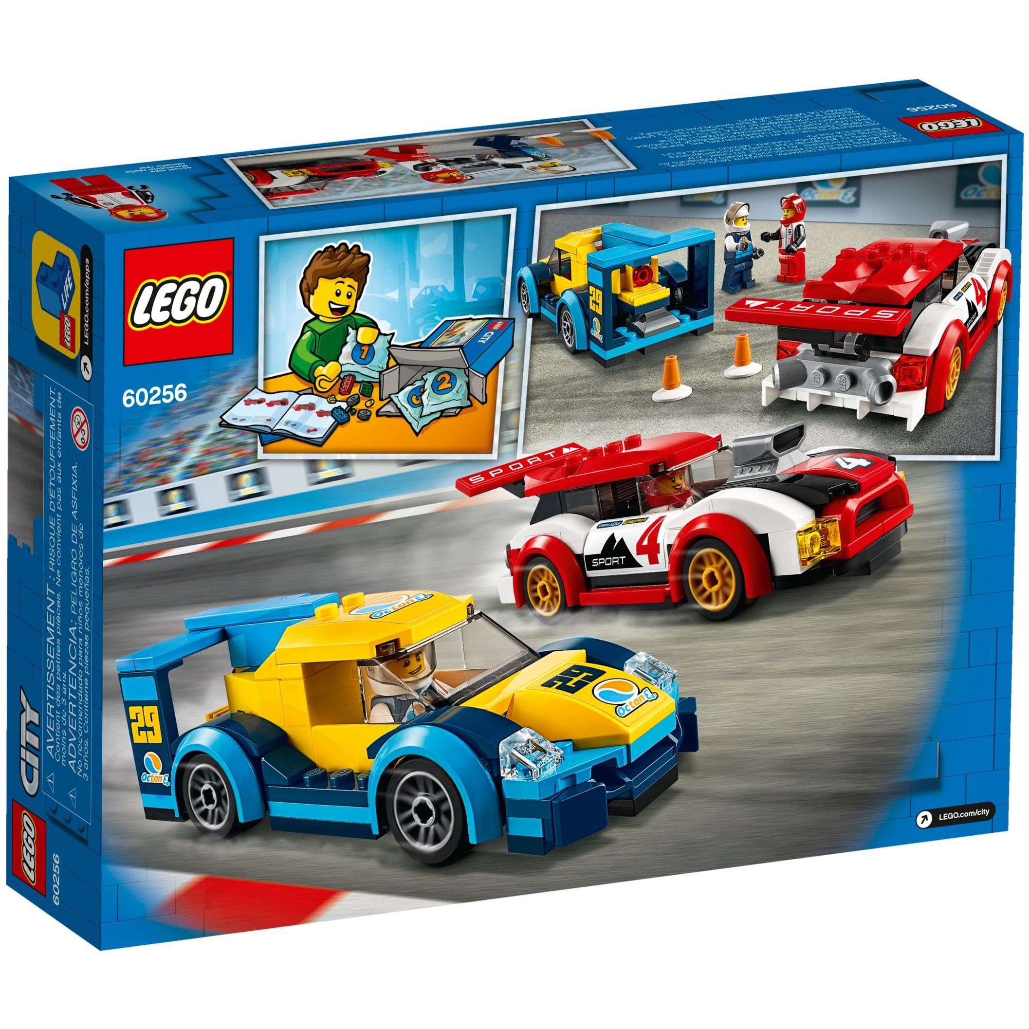 LEGO City Rennwagen-Duell 60256