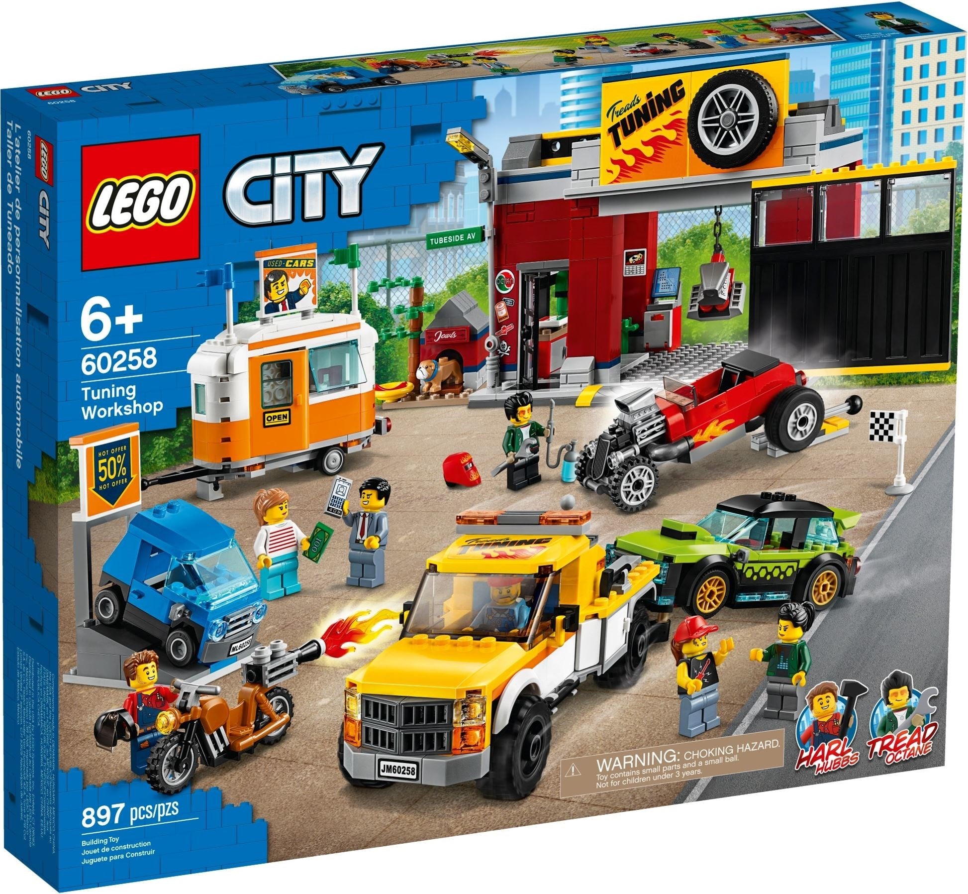 LEGO City Tuning Atelier 60258
