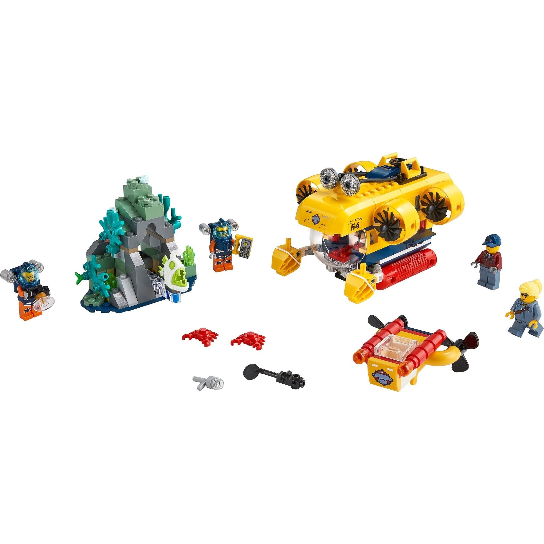 Le sous-marin d'exploration marine LEGO City 60264