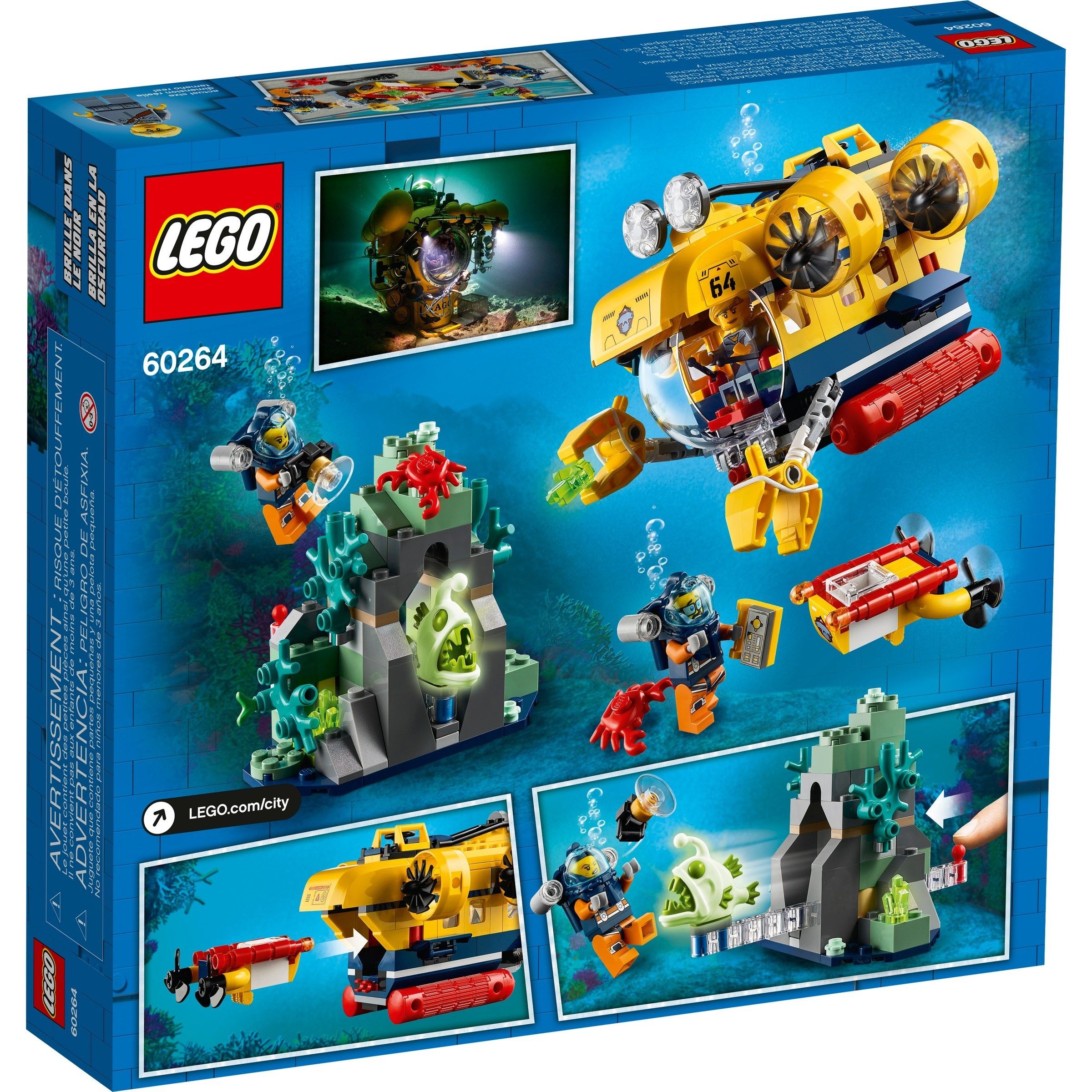 LEGO City Meeresforschungs-U-Boot 60264