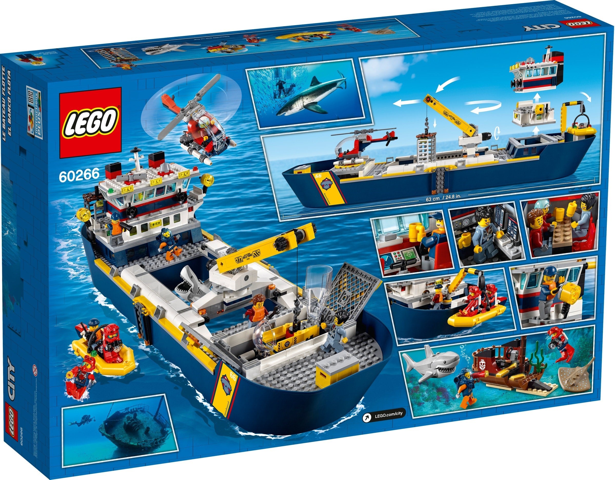LEGO City Meeresforschungsschiff 60266