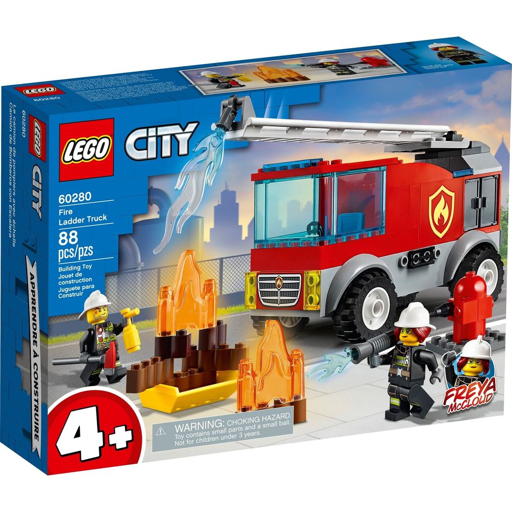 Le camion de pompiers LEGO City 60280