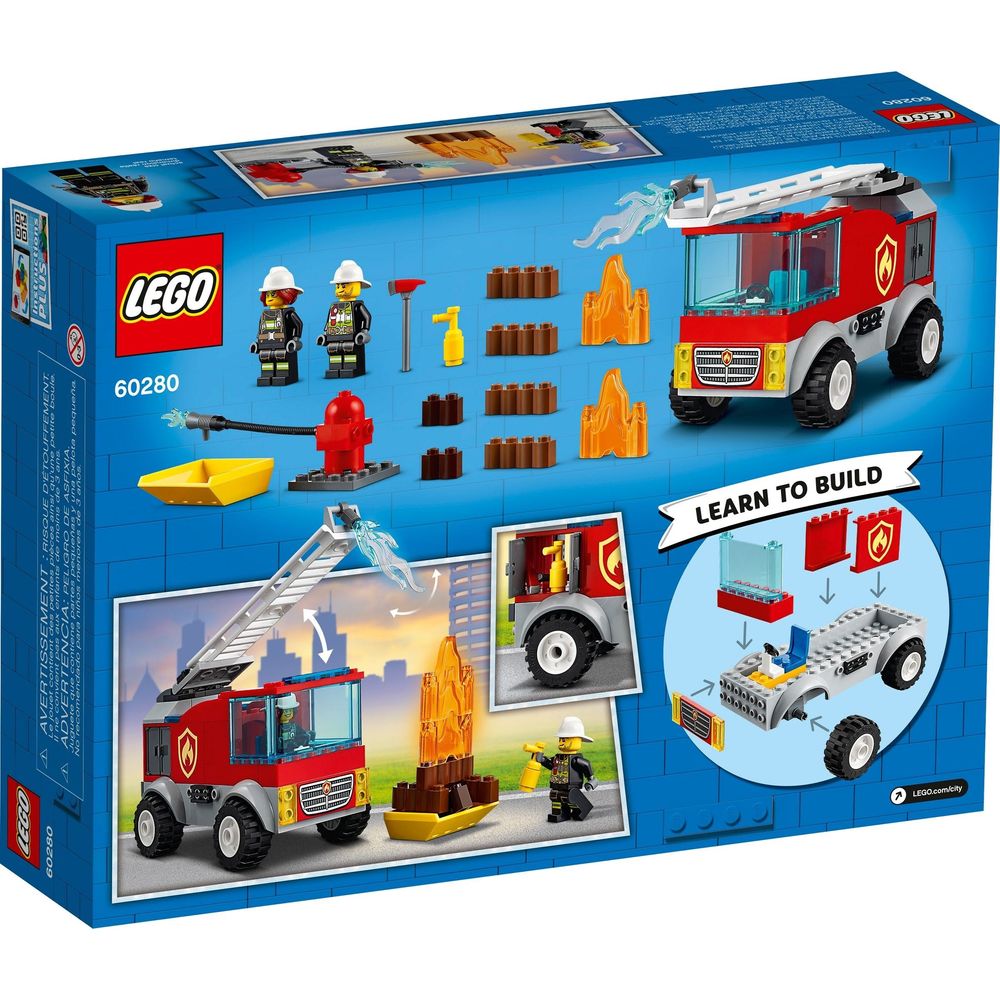 Le camion de pompiers LEGO City 60280