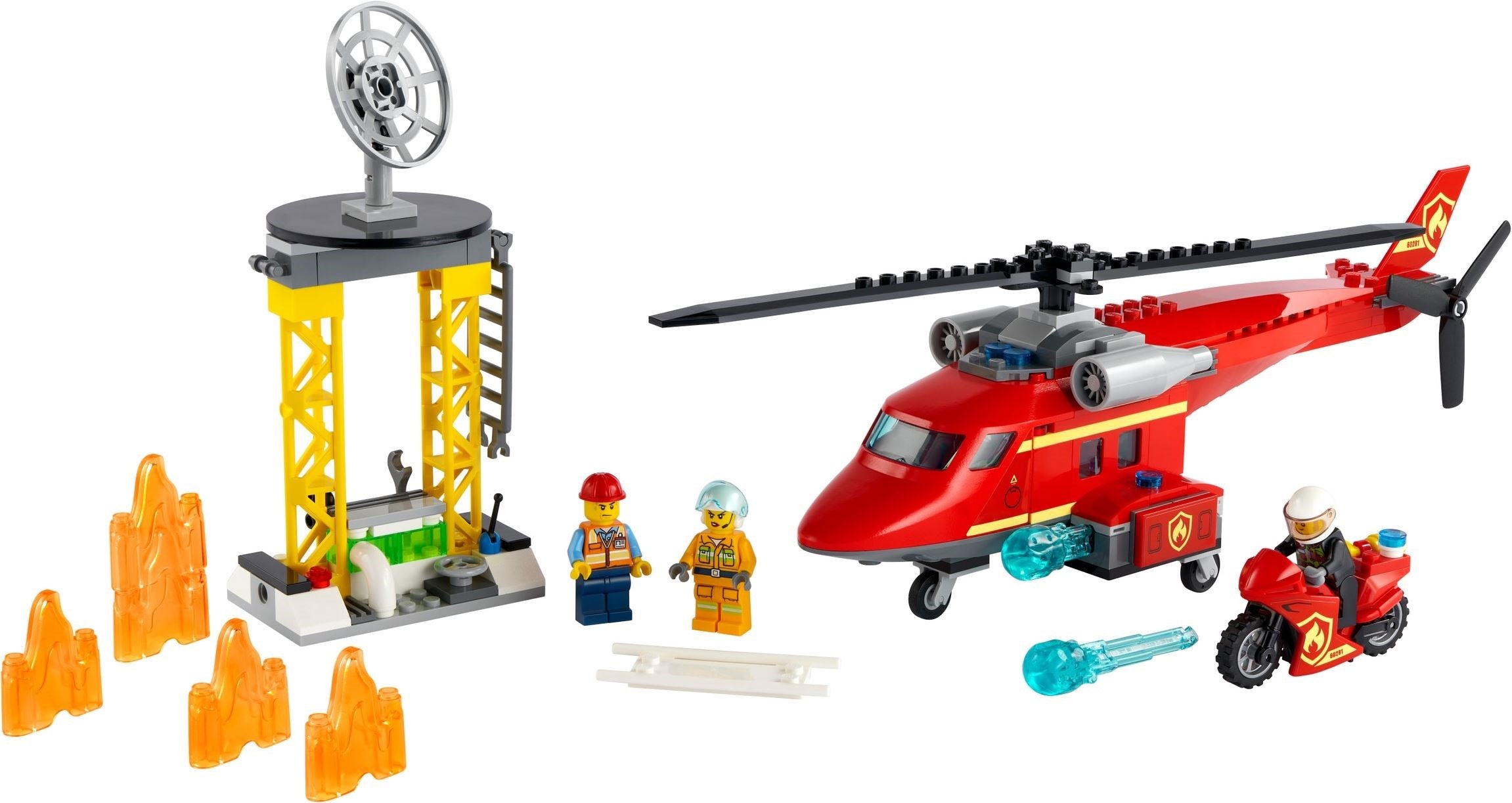 LEGO City Feuerwehrhubschrauber 60281