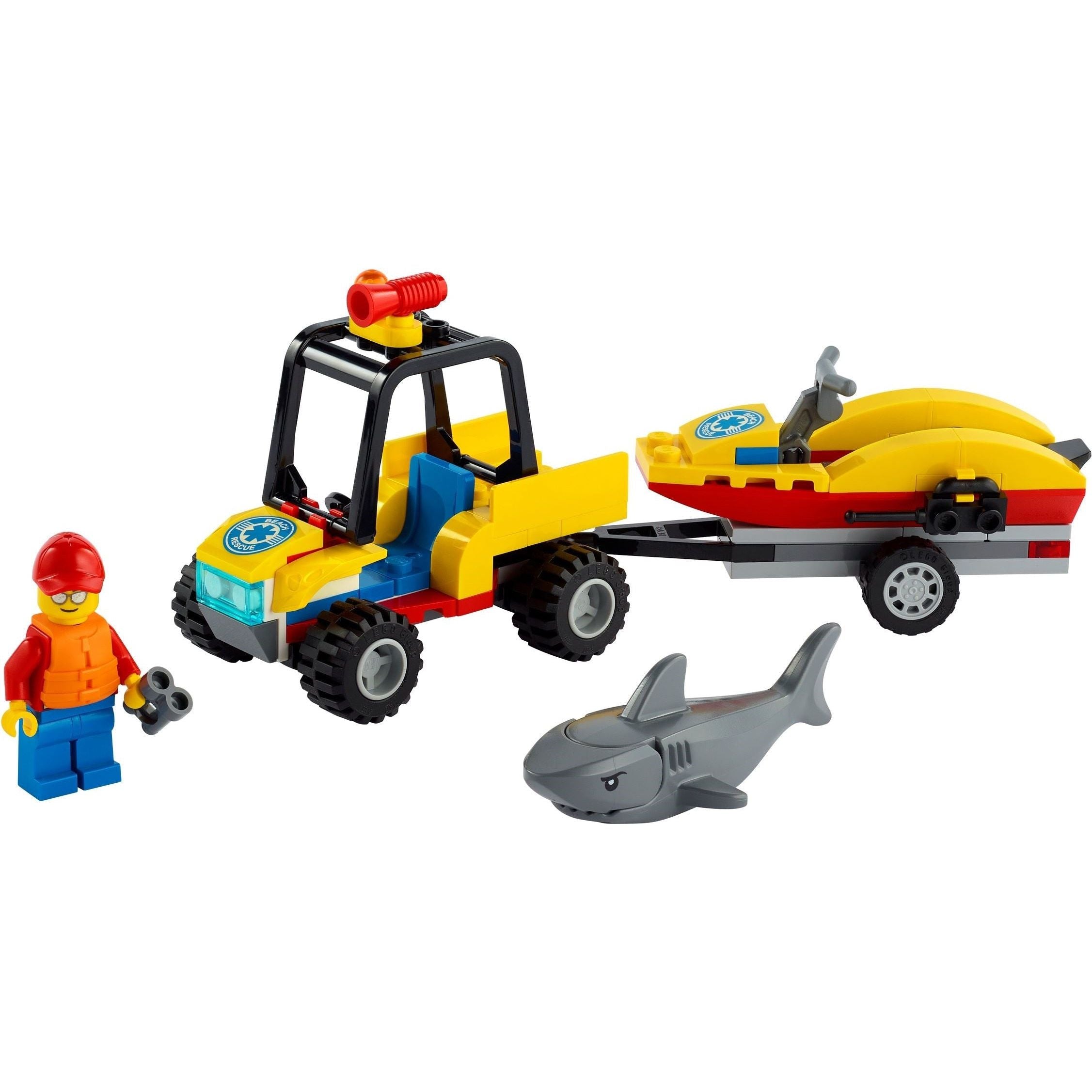 LEGO City Beach Rescue Quad 60286