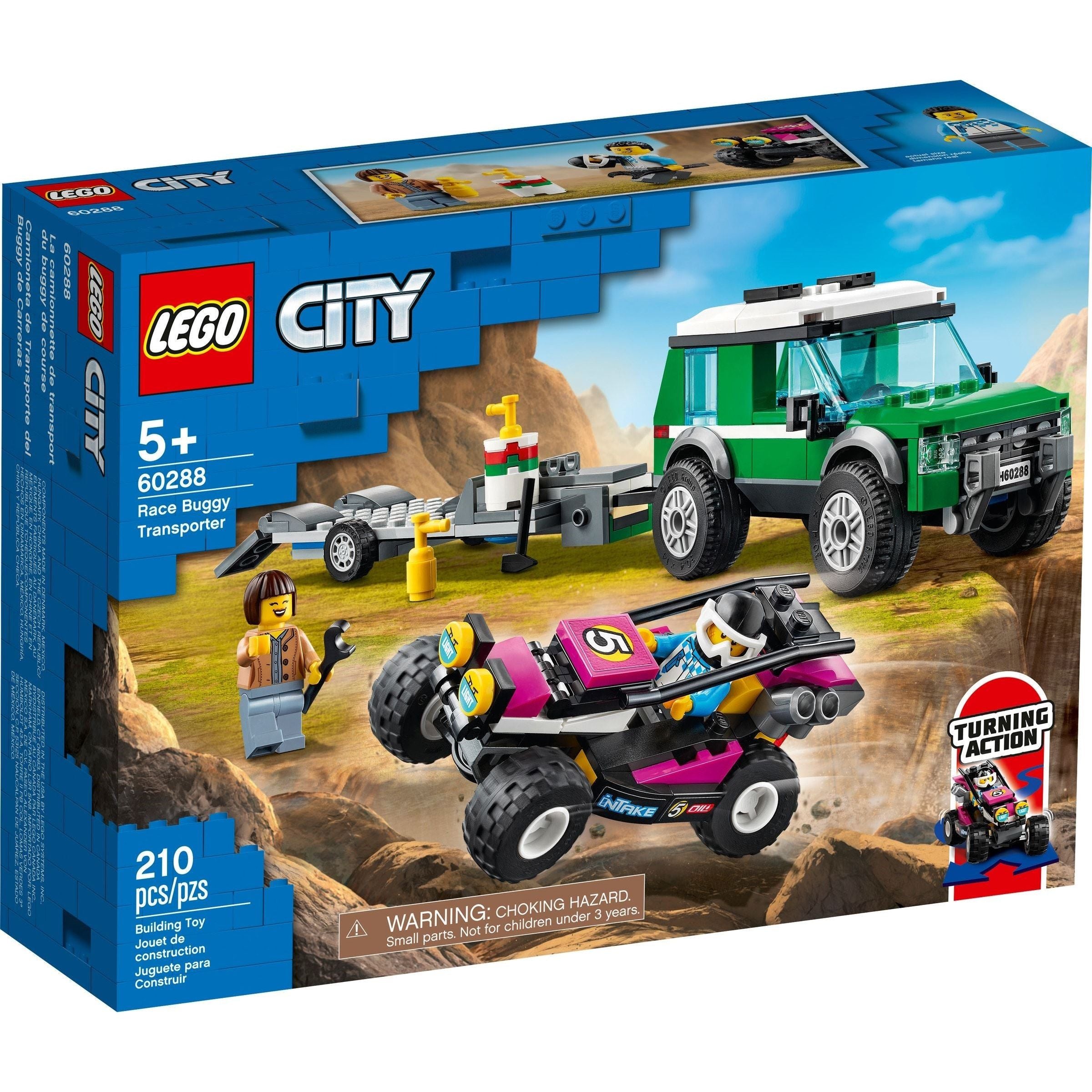 LEGO City Rennbuggy-Transporter 60288