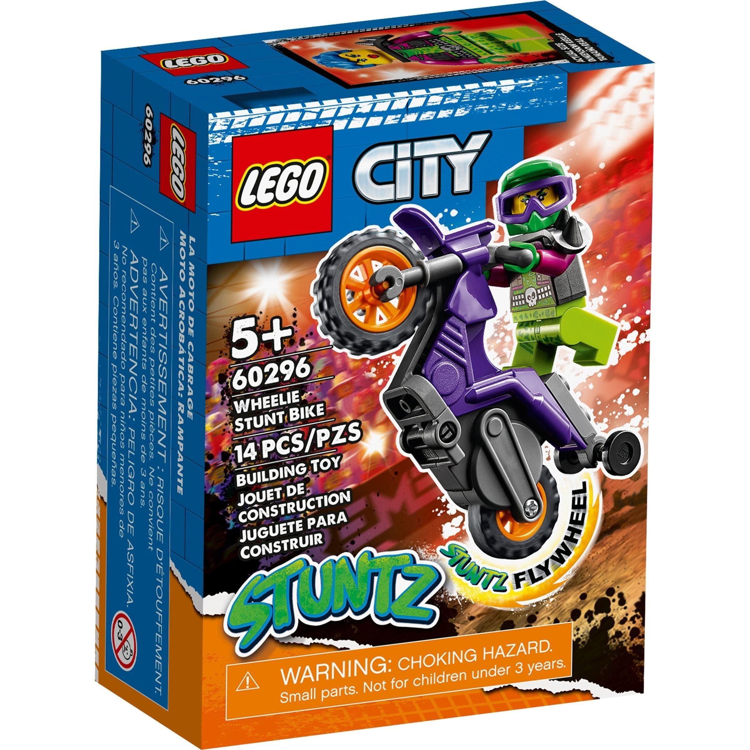 LEGO City Stuntz Wheelie-Stuntbike 60296