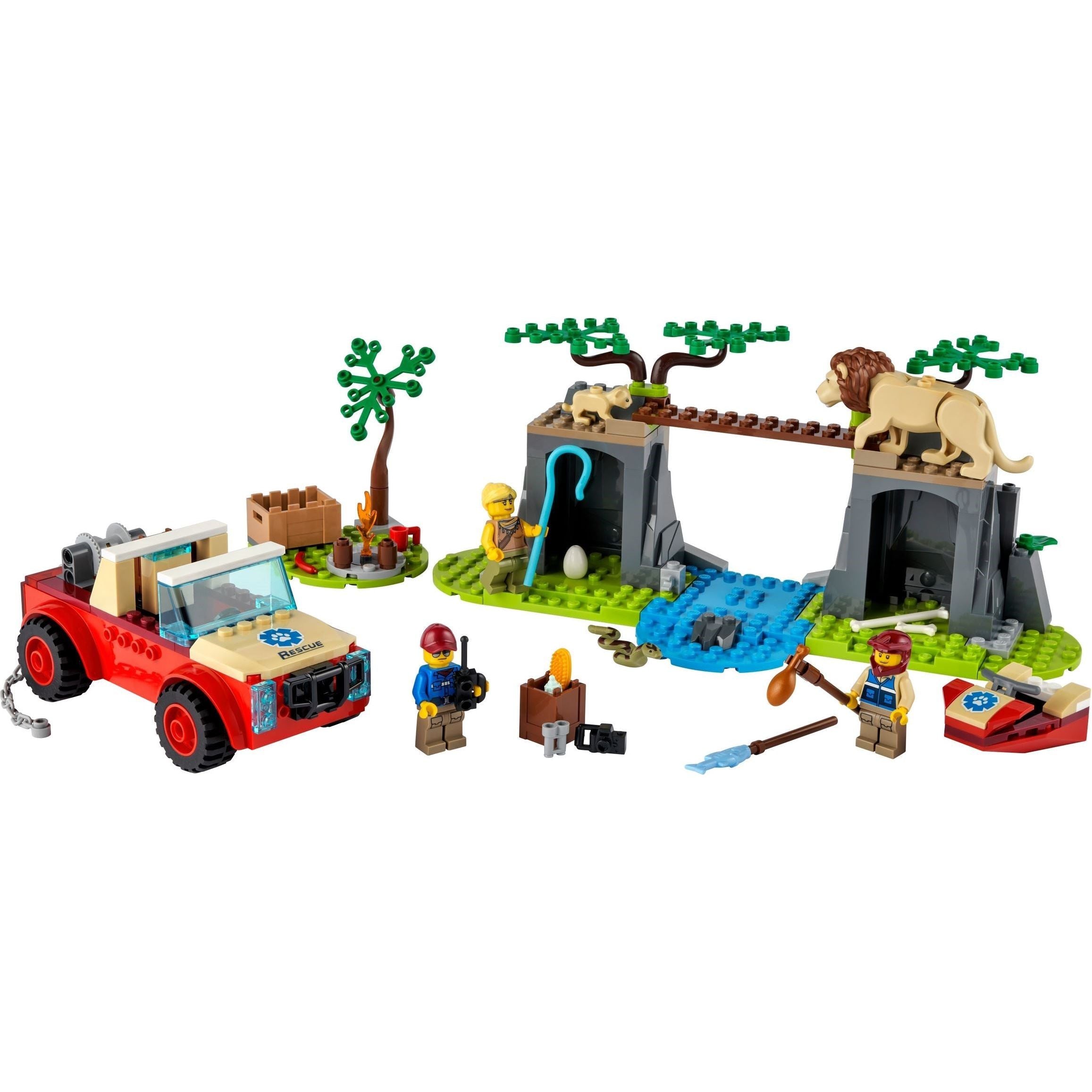 LEGO City Tierrettungs-Geländewagen 60301