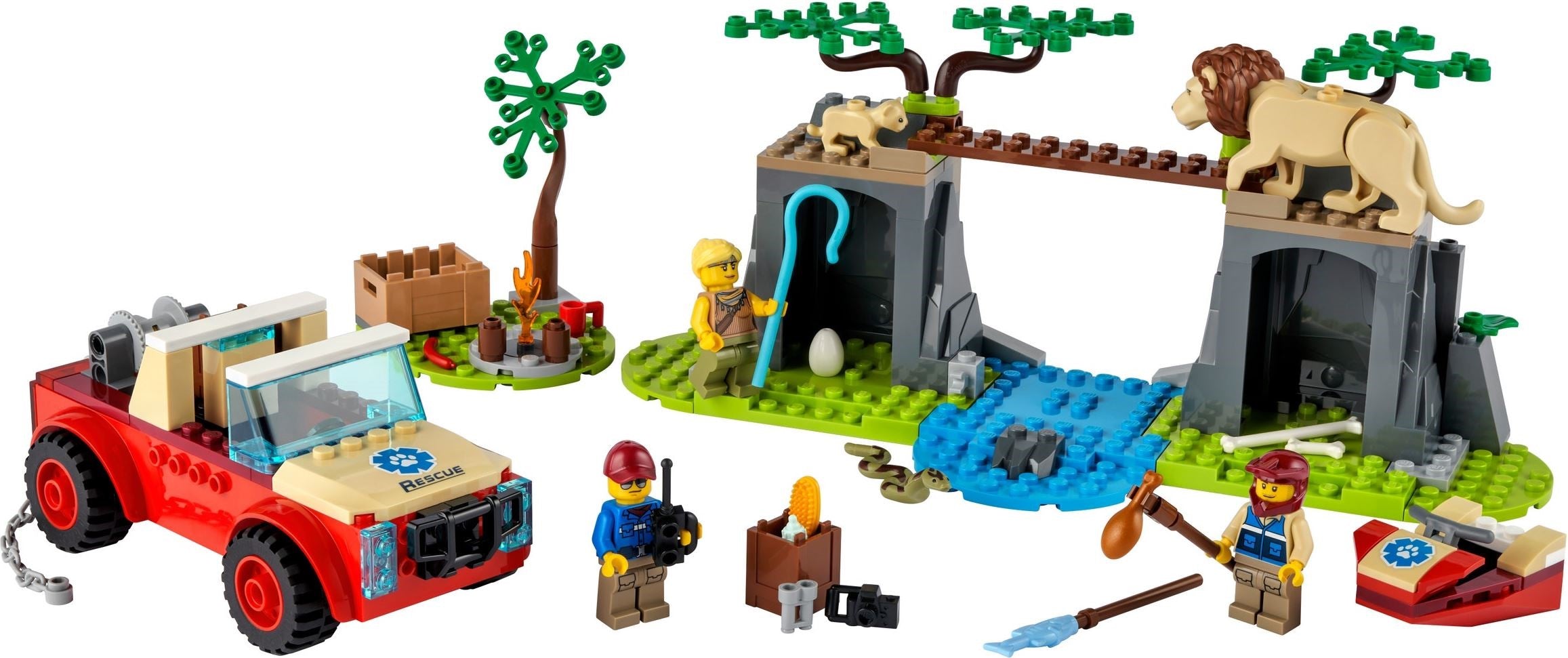 LEGO City Tierrettungs-Geländewagen 60301