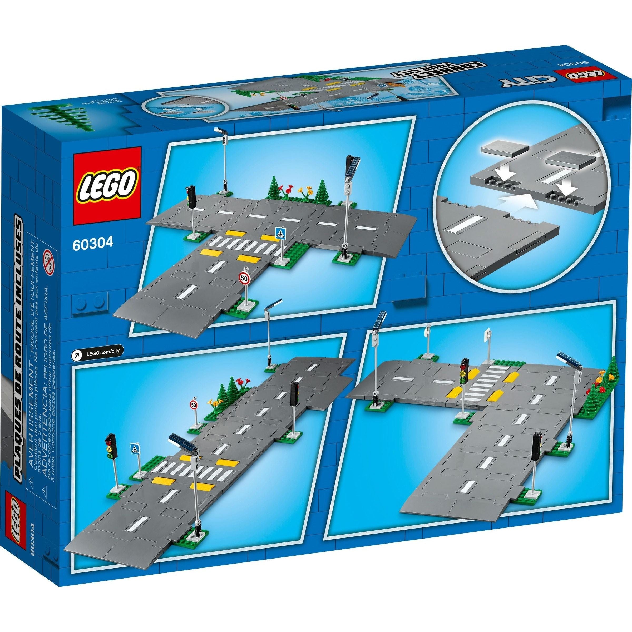 LEGO City Strassenkreuzung mit Ampeln 60304