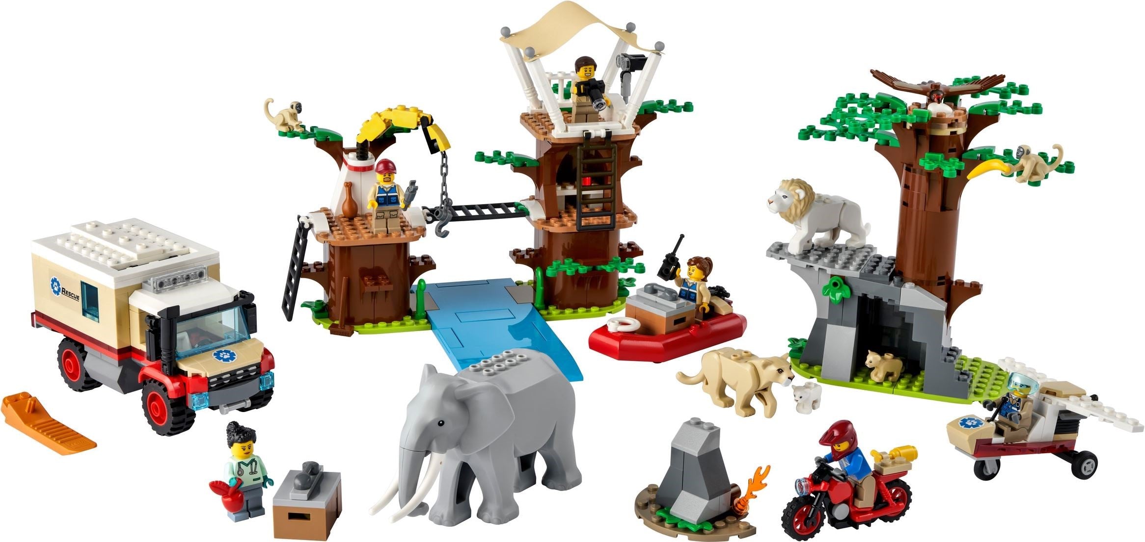 <transcy>Lego CITY Camp de sauvetage des animaux 60307</transcy>