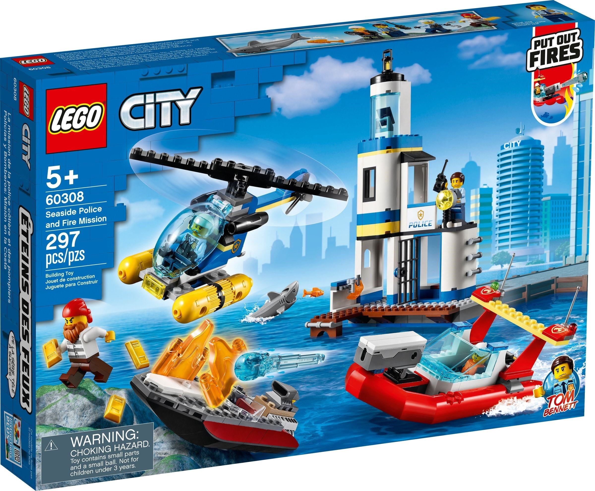LEGO City Polizei und Feuerwehr im Küsteneinsatz 60308