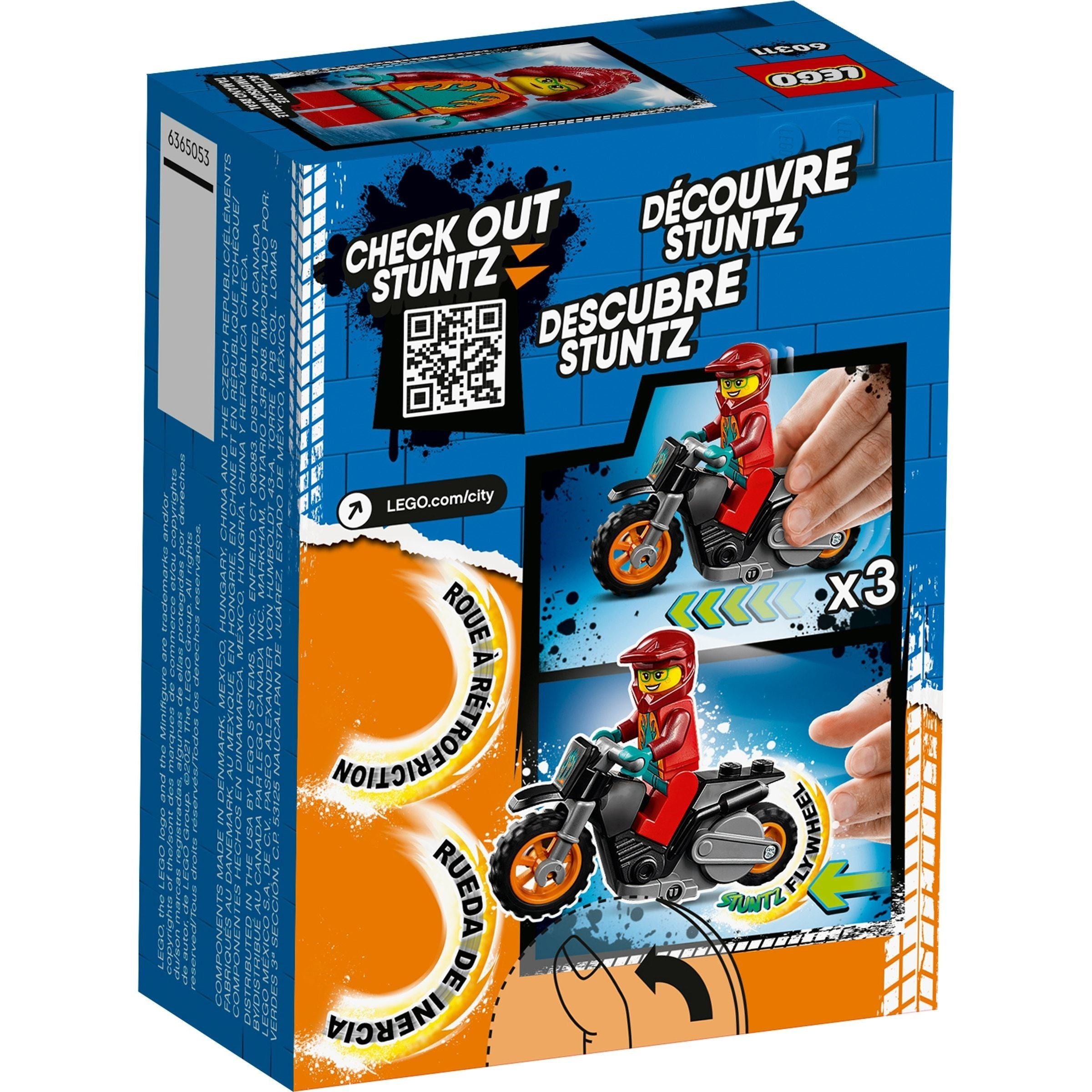 LEGO City Stuntz Feuer-Stuntbike 60311