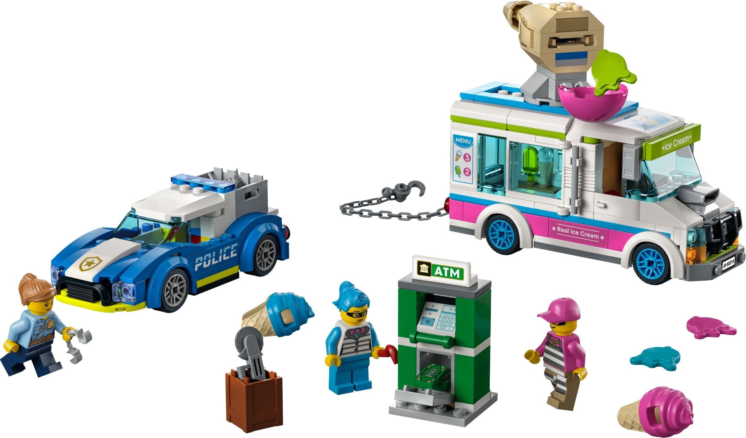 <transcy>LEGO City Poursuite en camion de glace 60314</transcy>