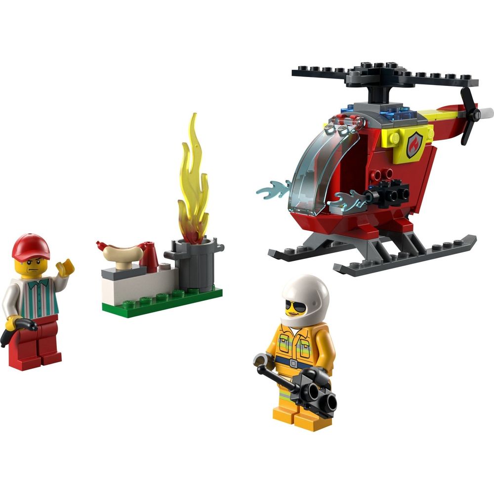LEGO City Feuerwehrhubschrauber 60318