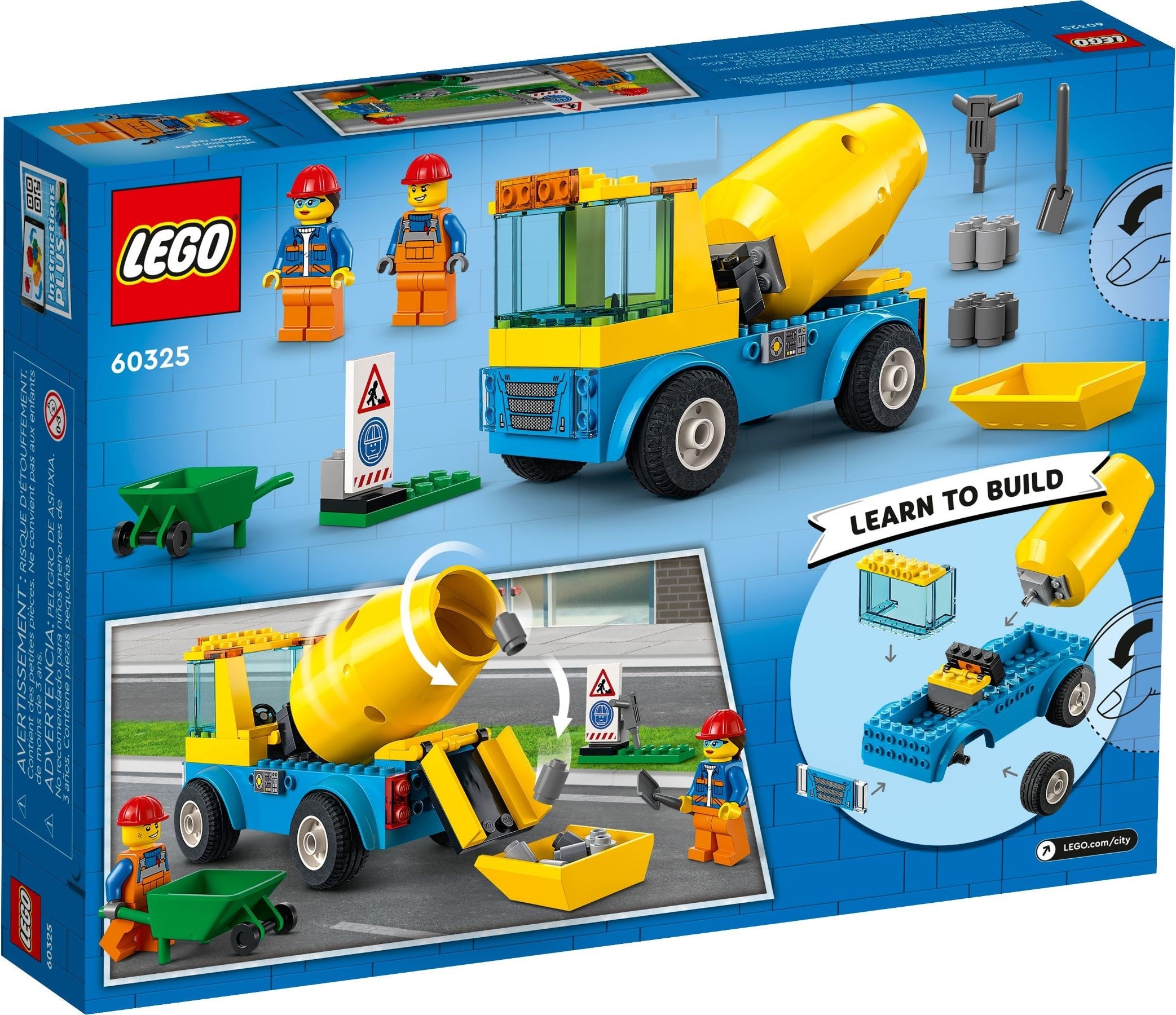 <transcy>LEGO City Bétonnière 60325</transcy>