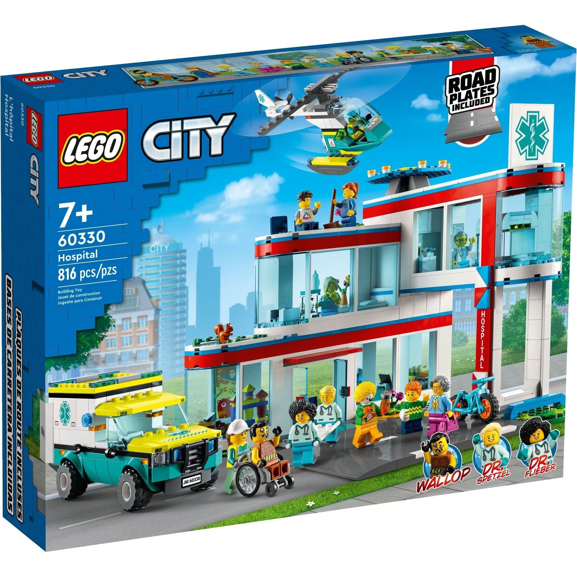 <transcy>LEGO City Hôpital 60330</transcy>