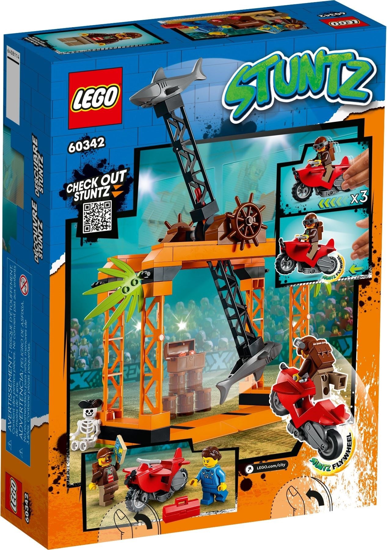 LEGO City Haiangriff-Stuntchallenge 60342