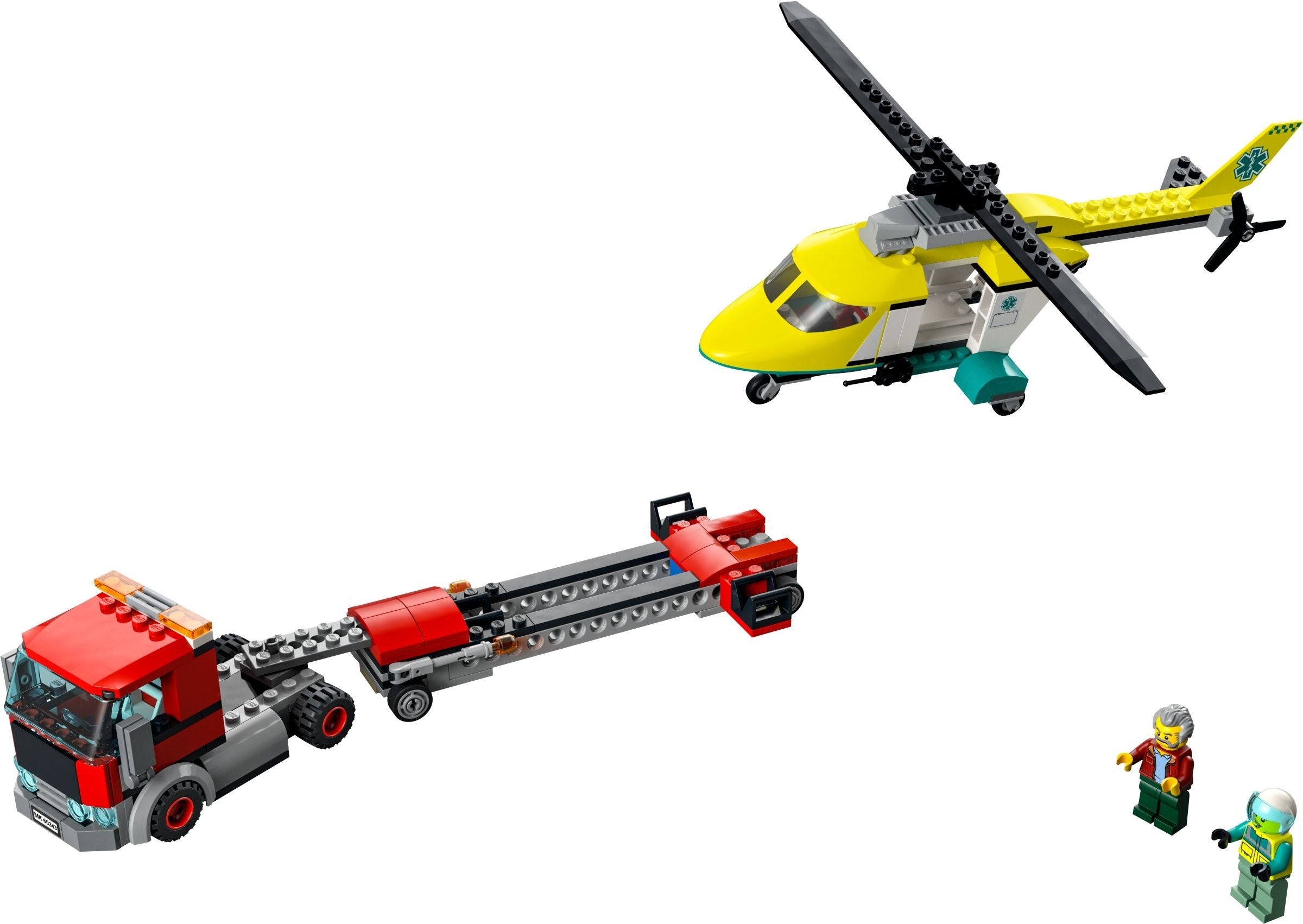 <transcy>LEGO City Hélicoptère de transport 60343</transcy>
