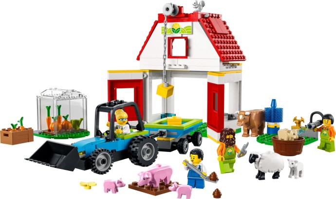 LEGO City - Scheunenhof mit Tieren 60346