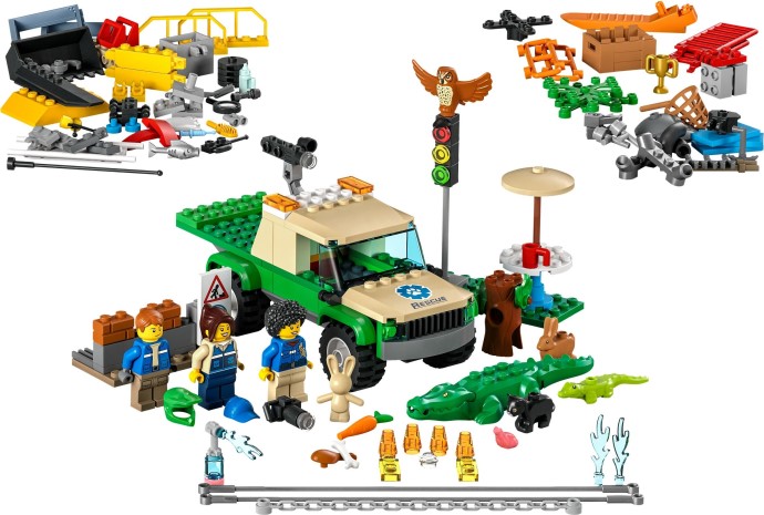 LEGO City Tierrettungsmissionen 60353