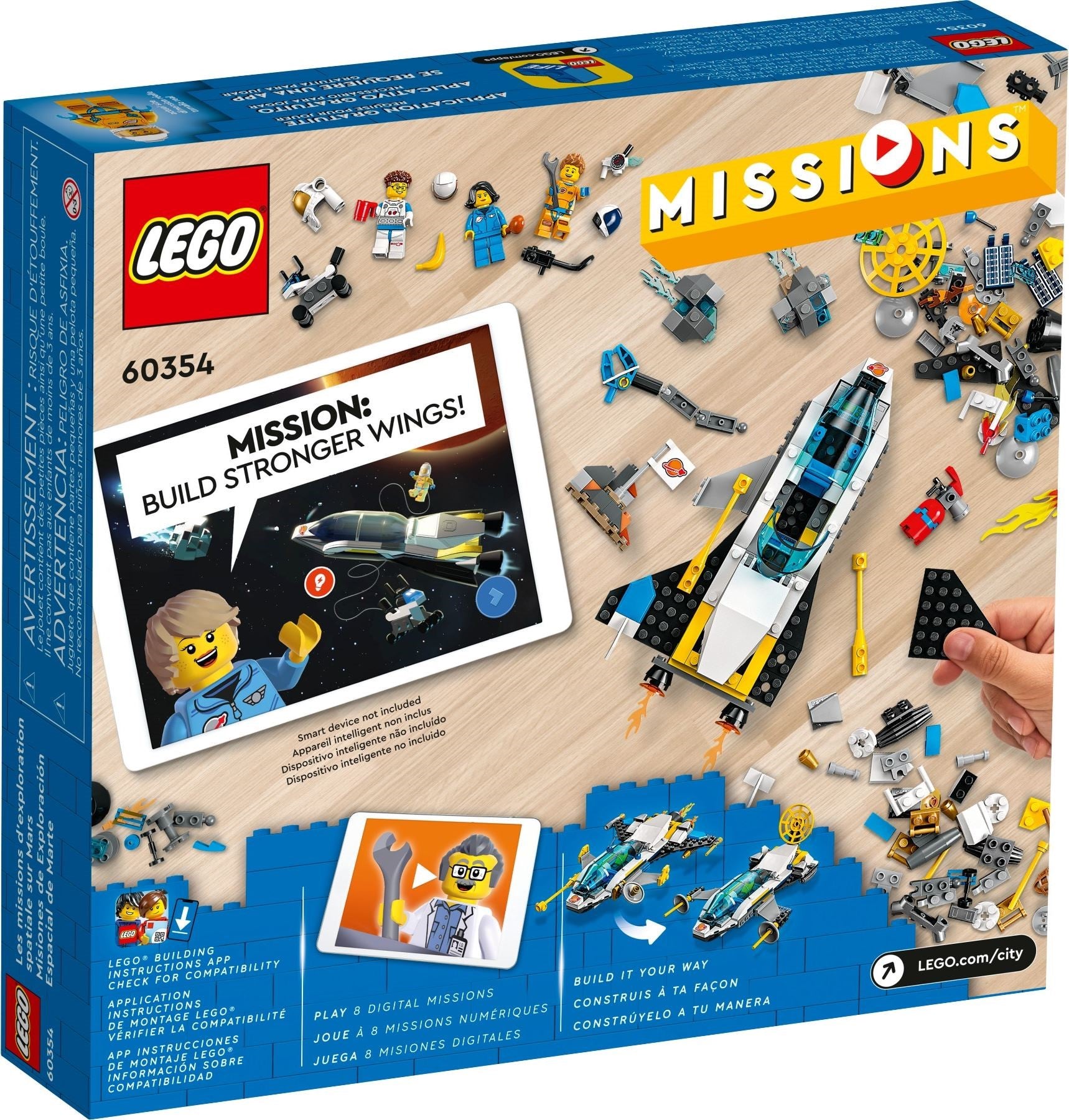 LEGO City Erkundungsmissionen im Weltraum 60354