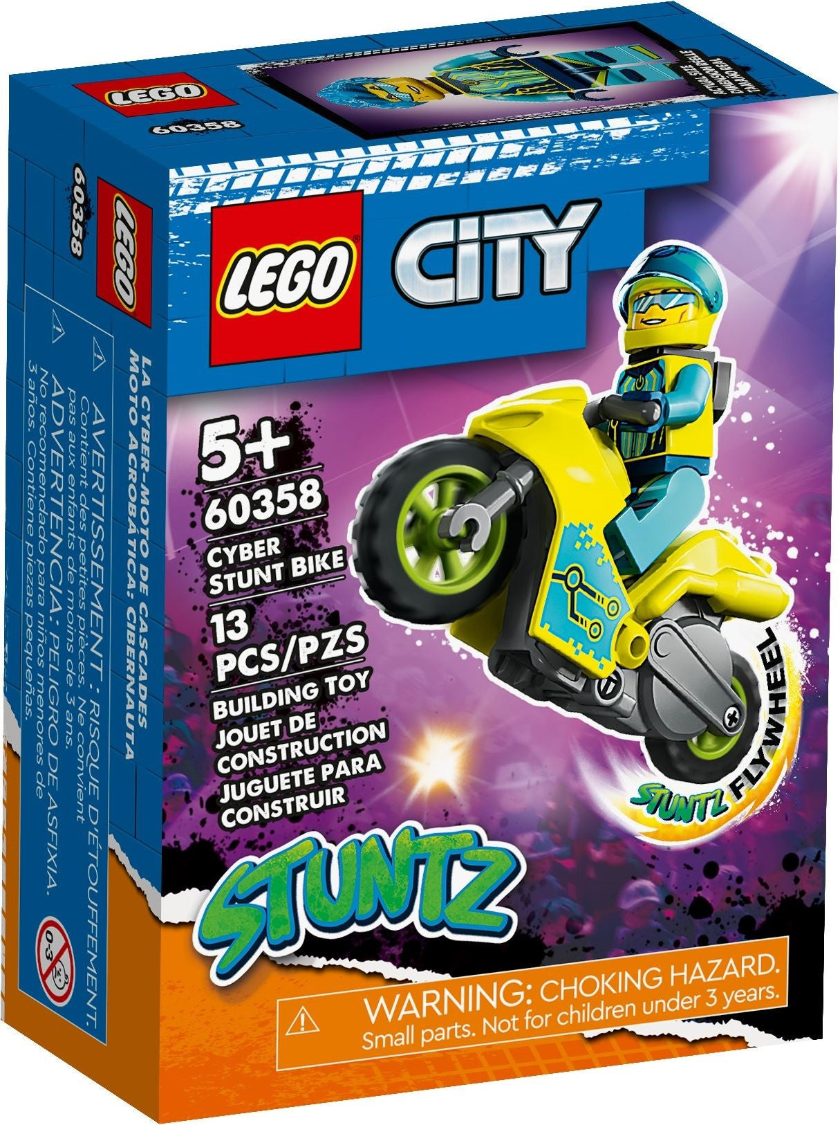LEGO City Cyber-Stuntbike 60358