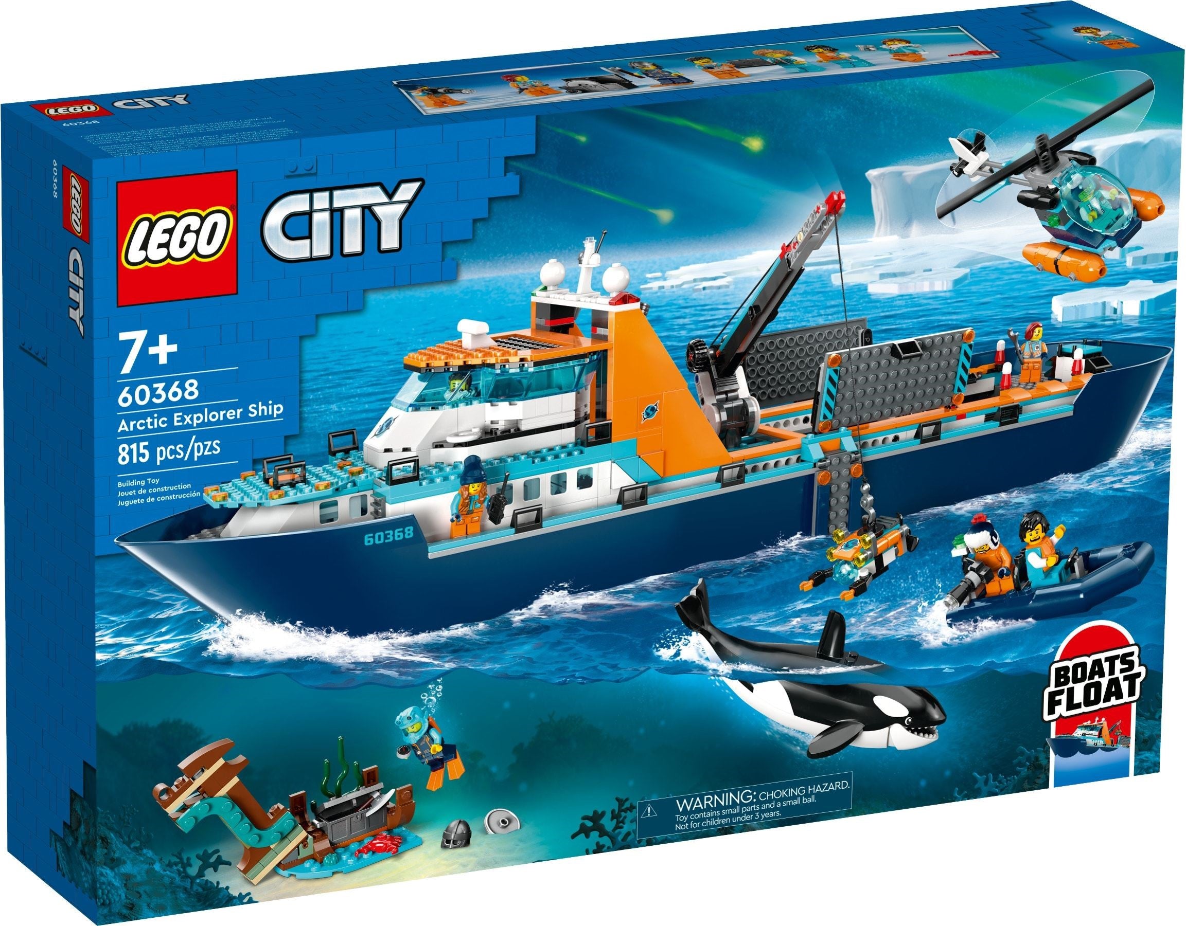 LEGO City Arktis-Forschungsschiff 60368
