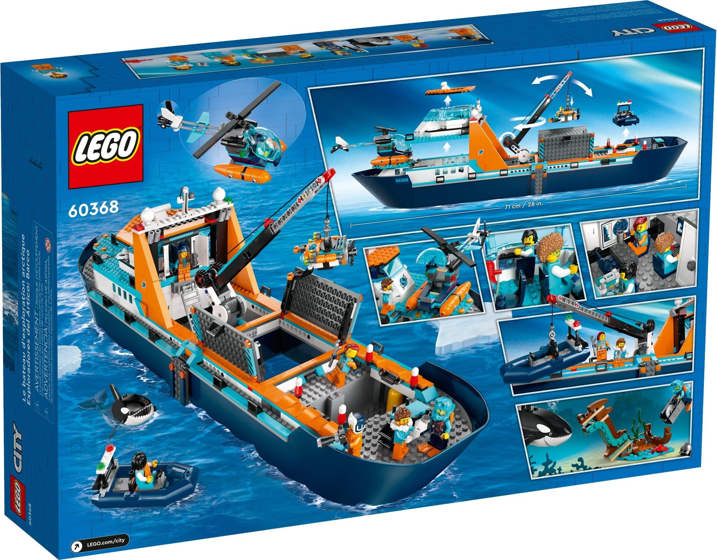 LEGO City Arktis-Forschungsschiff 60368