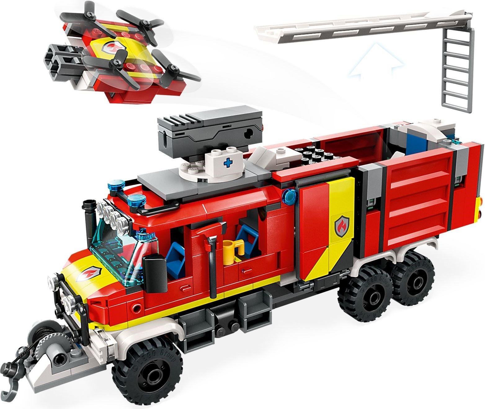 LEGO City Einsatzleitwagen der Feuerwehr 60374
