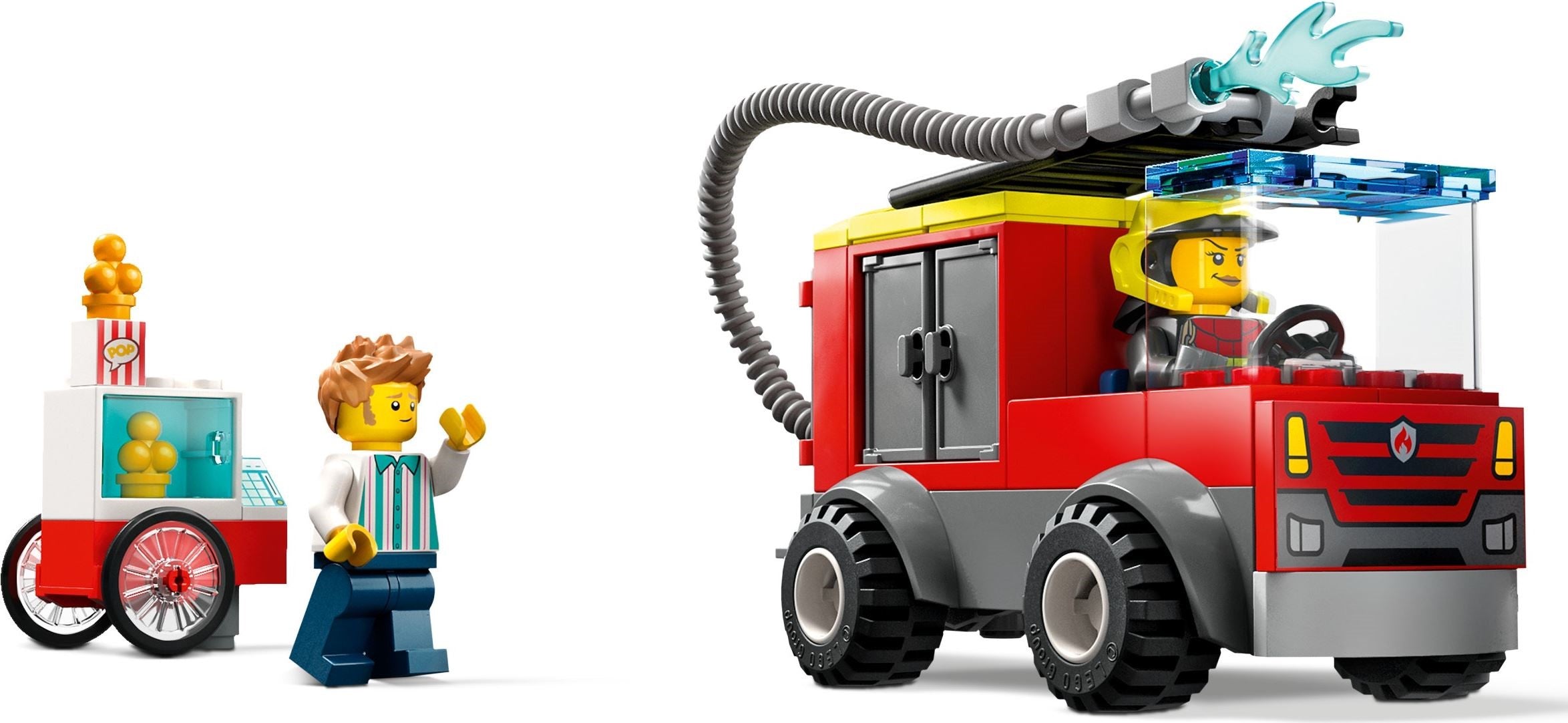 LEGO City Feuerwehrstation und Löschauto 60375
