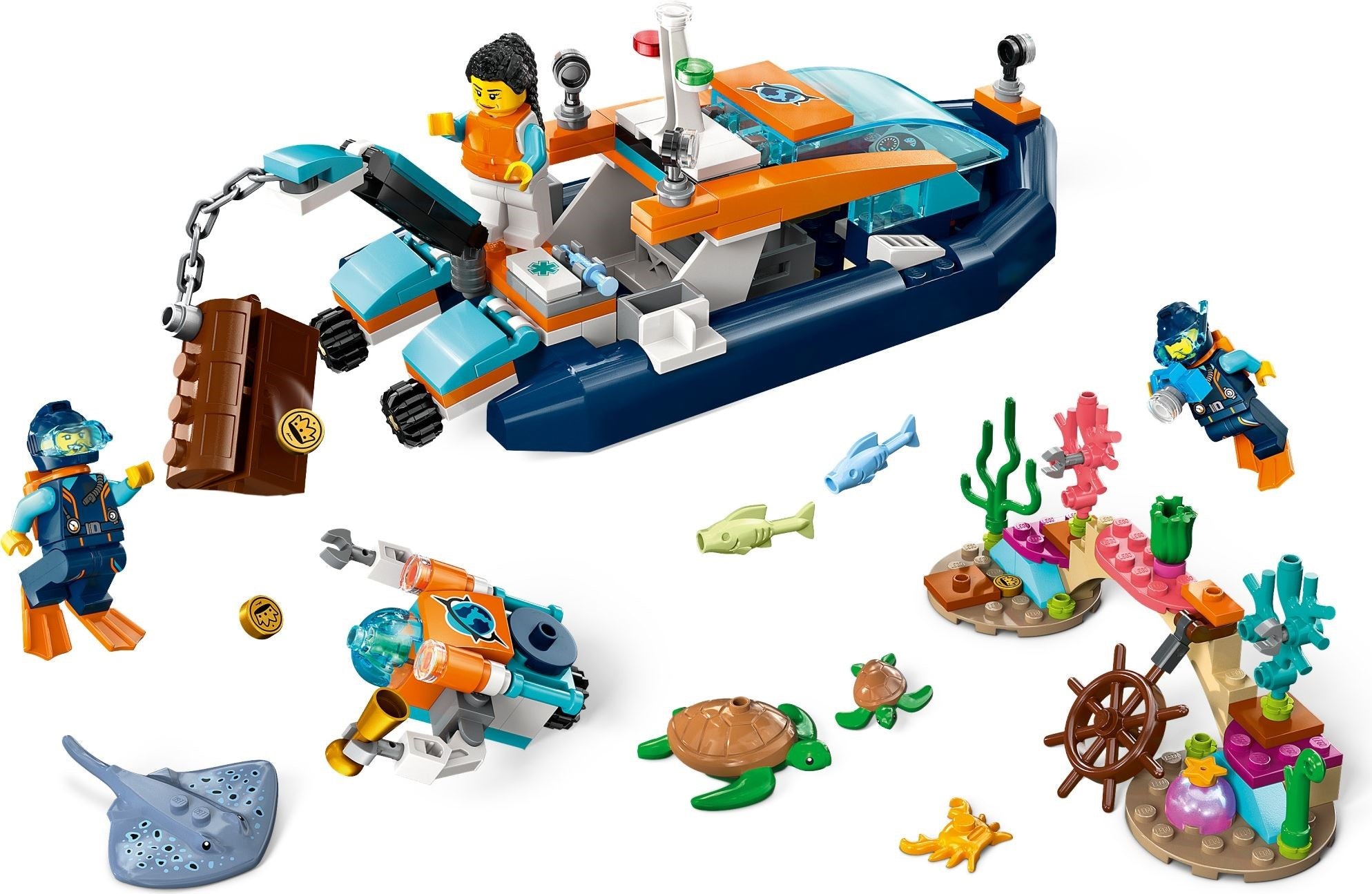 LEGO City Meeresforscher-Boot 60377