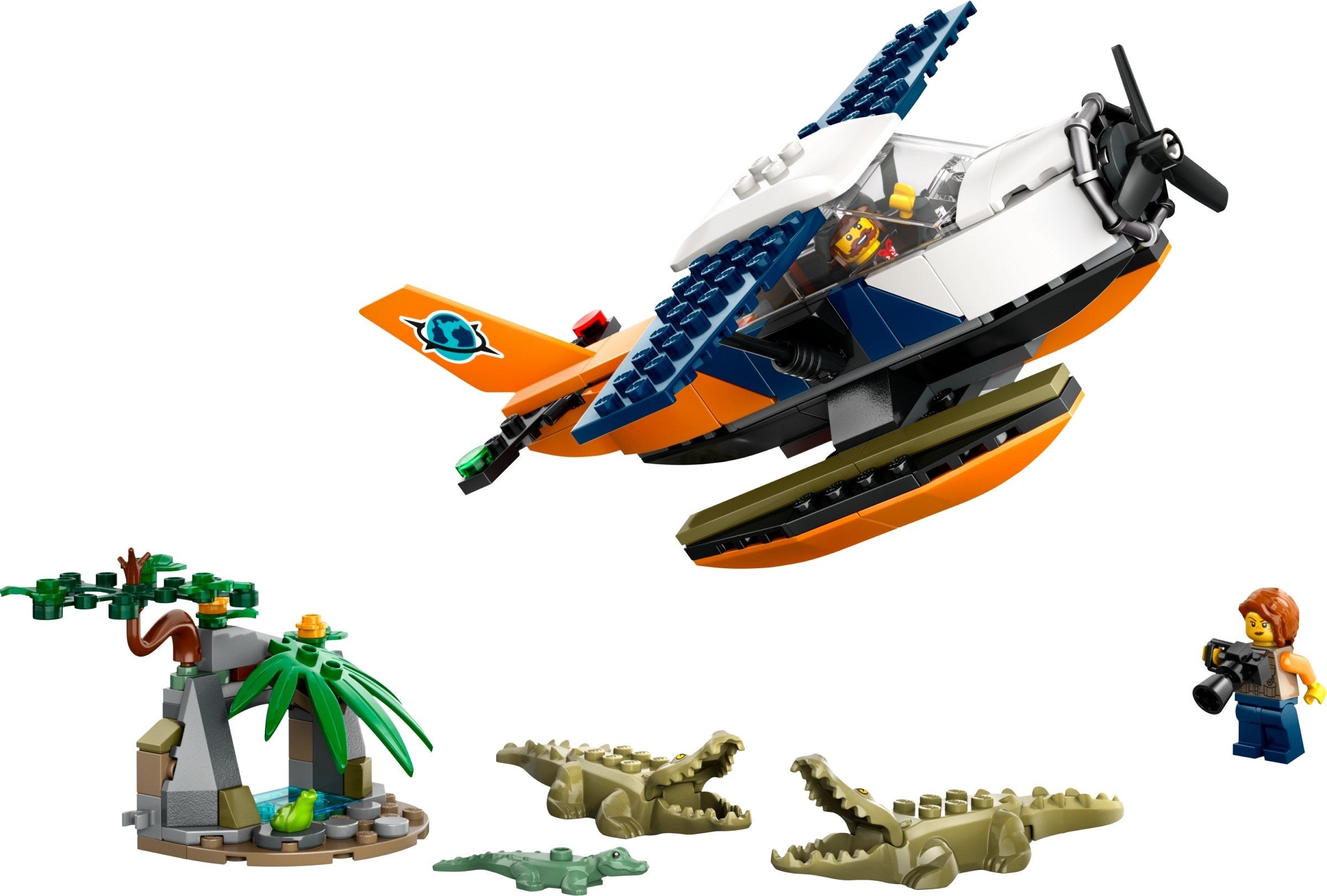 LEGO City Dschungelforscher-Wasserflugzeug 60425