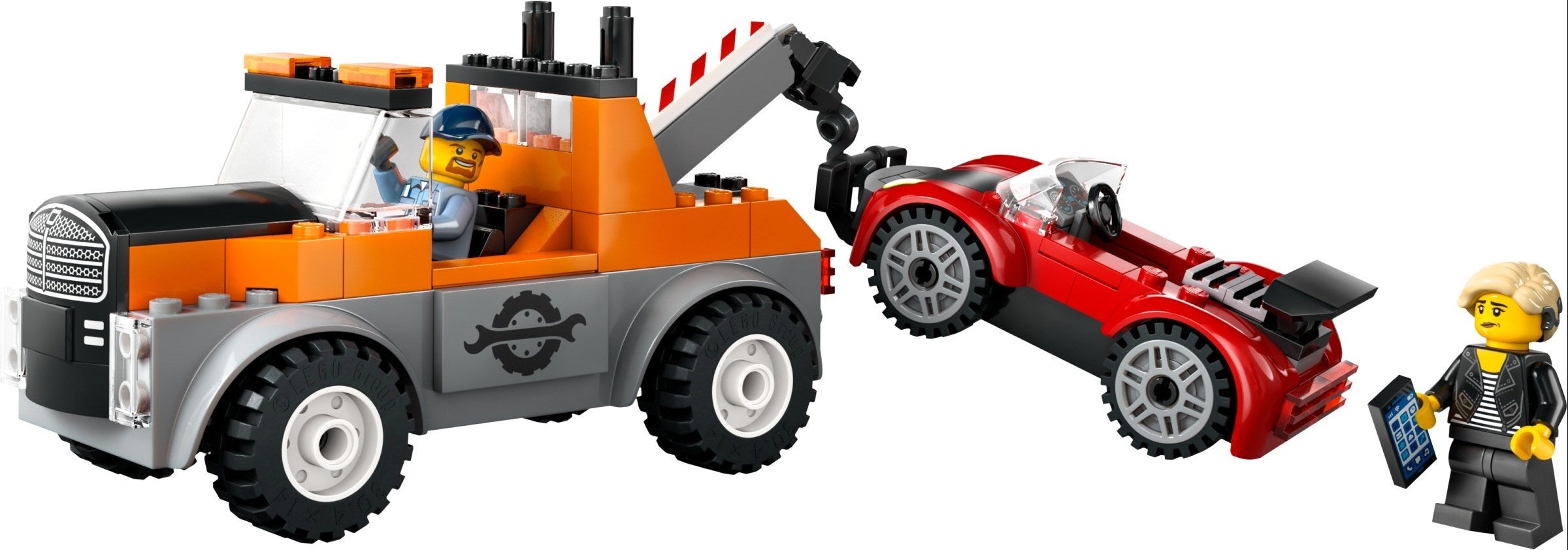 LEGO City Abschleppwagen mit Sportauto 60435