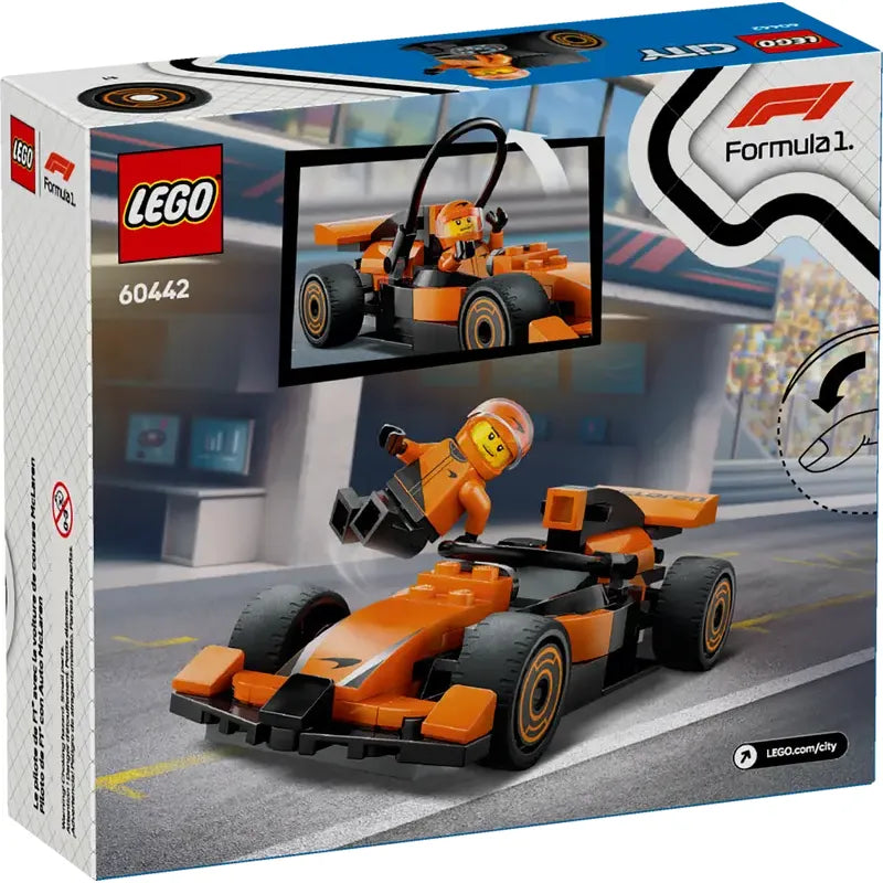 LEGO City F1 Rennfahrer mit McLaren Rennauto 60442