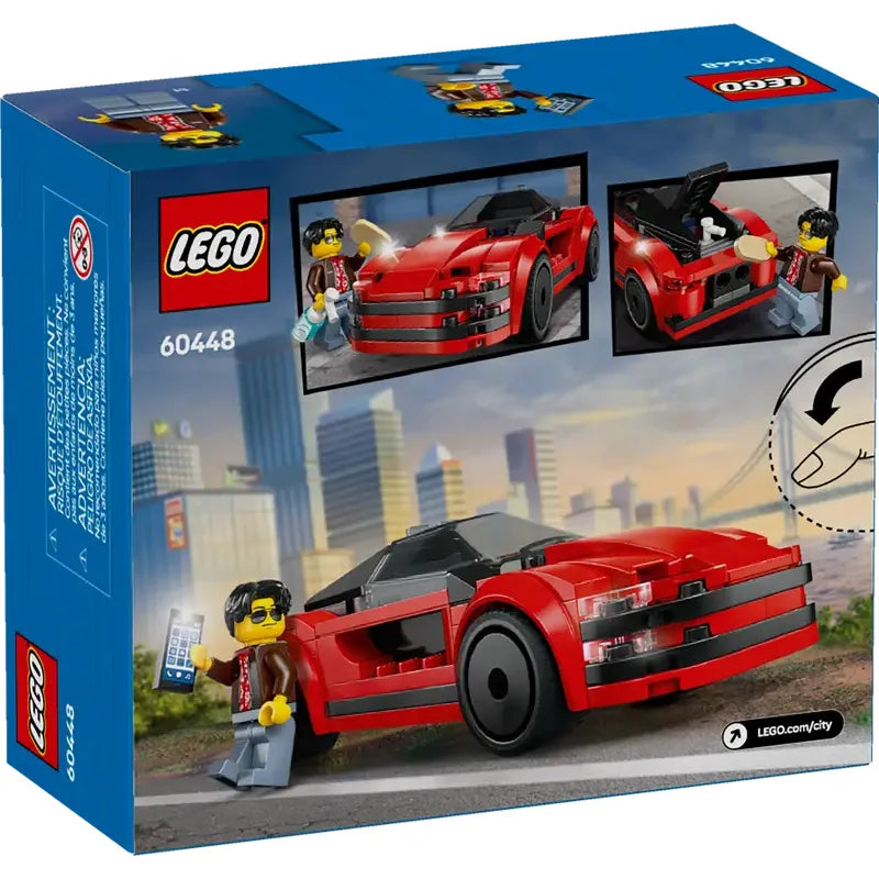 LEGO City Roter Sportwagen 60448