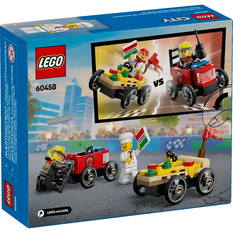 LEGO City Pizzalieferwagen vs. Löschauto 60458