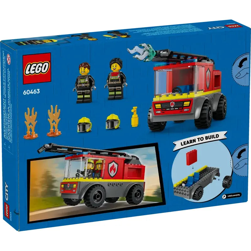 LEGO City Feuerwehr Feuerwehrleiterfahrzeug 60463
