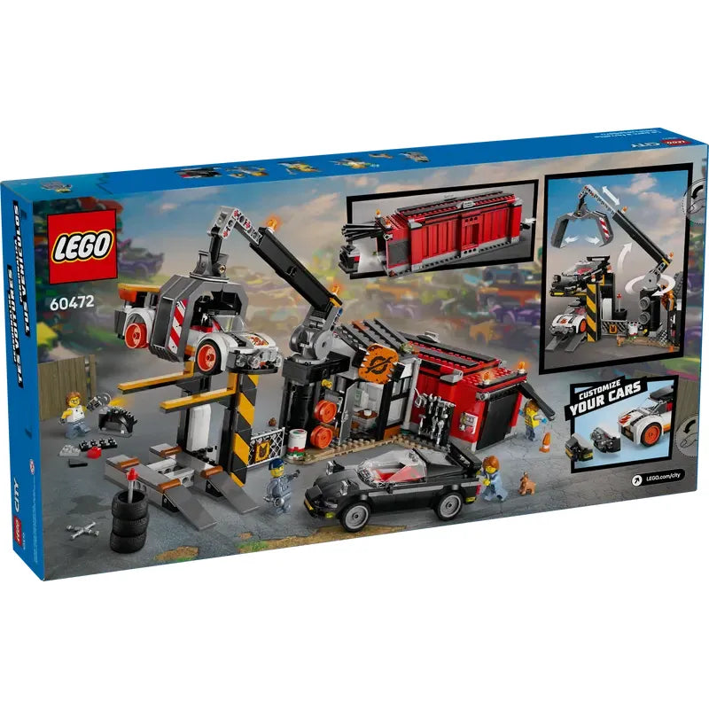 LEGO City Schrottplatz mit Autos 60472
