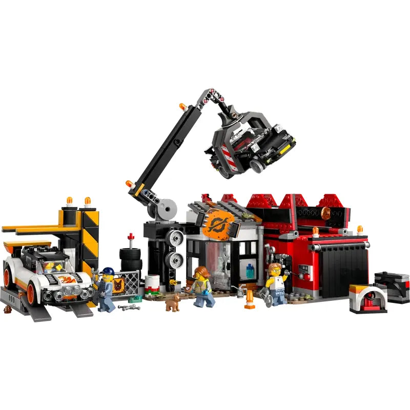 LEGO City Schrottplatz mit Autos 60472