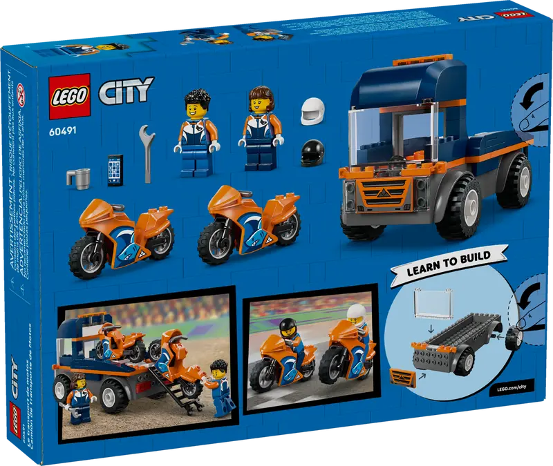 LEGO City Motorradtransporter 60491