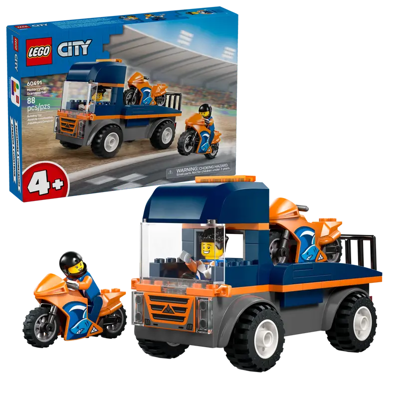 LEGO City Motorradtransporter 60491