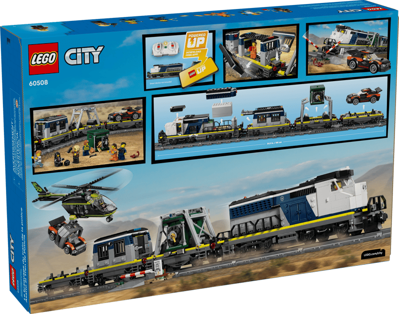 LEGO City Überfall auf den Polizeizug 60508