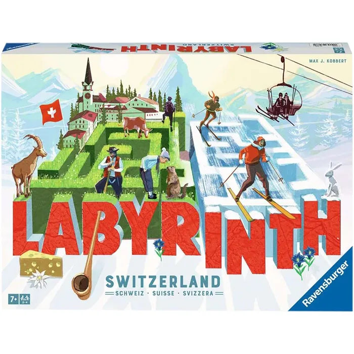 Jeu familial Ravensburger Labyrinth Swiss Edition