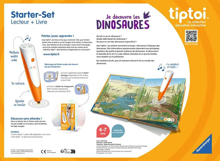 Tiptoi Coffret Les dinosaures, f französische Version