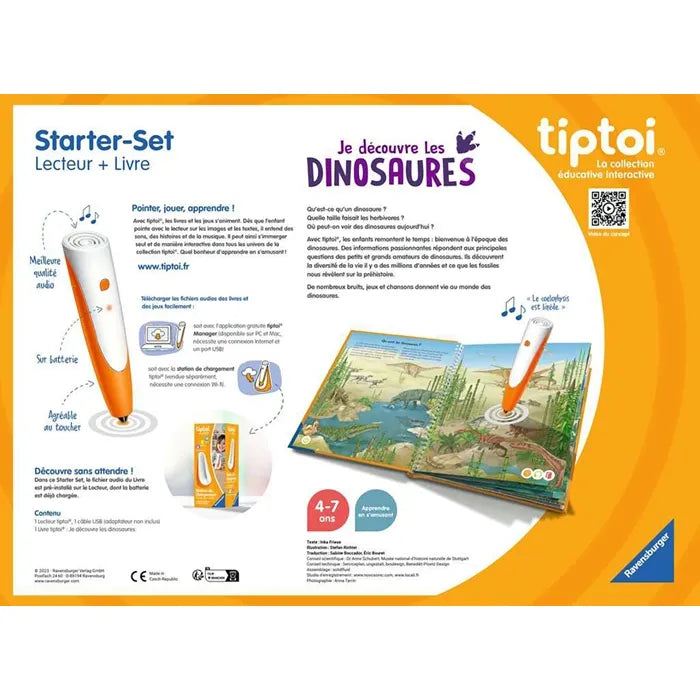 Tiptoi Coffret Les dinosaures, f französische Version