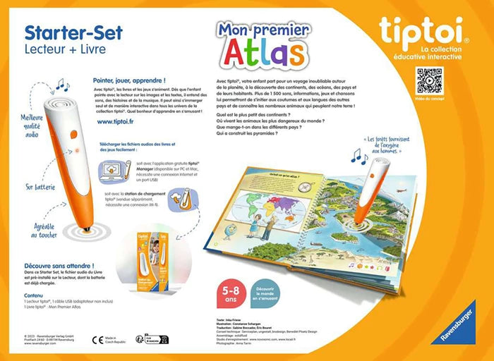 Tiptoi Coffret Atlas, f französische Version