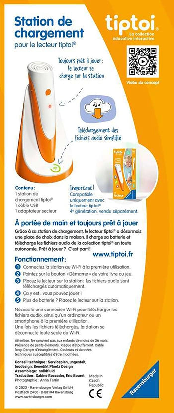 Tiptoi Station de recharge, f französische Version