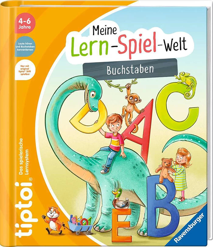 Tiptoi Buch Buchstaben, d Meine Lern-Spiel-Welt, 16 Seiten, ab 4 Jahren, ohne Stift