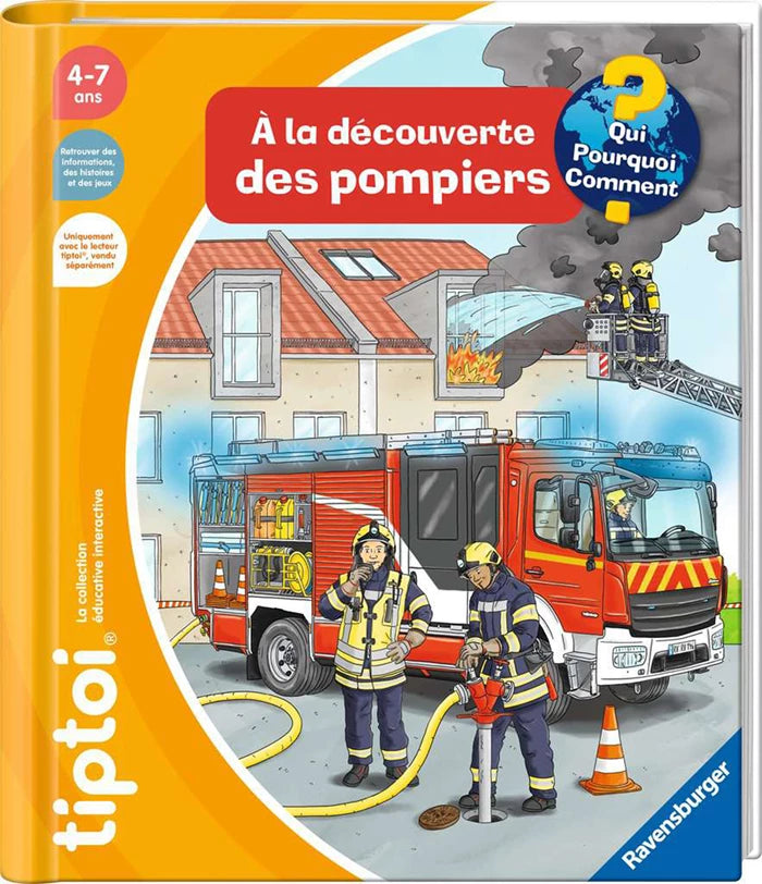 Tiptoi livre Pompiers, f französische Version